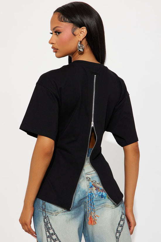 Jayden Fitted T-Shirt - Black.