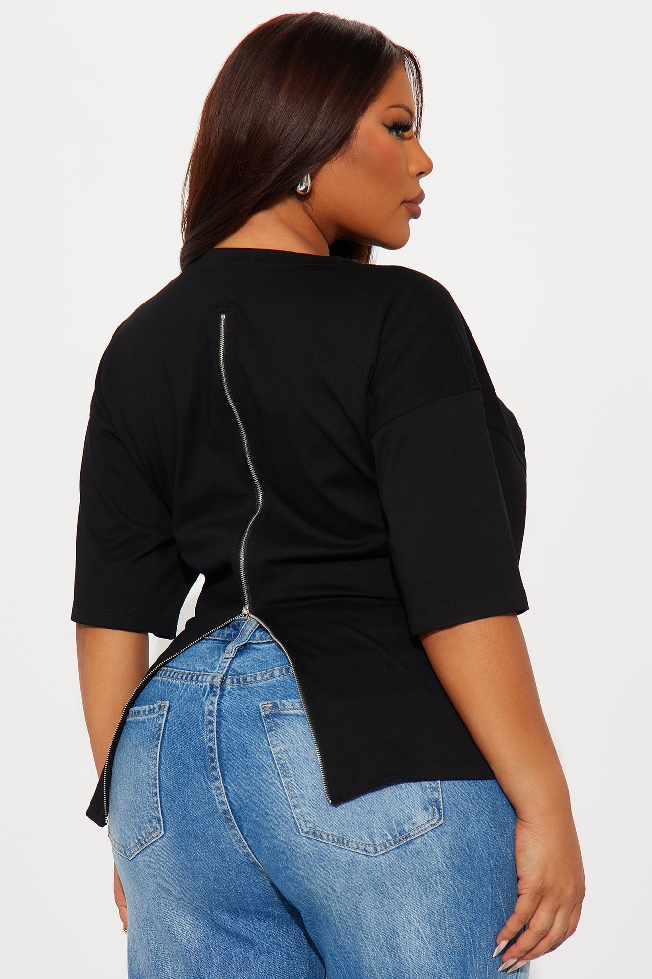 Jayden Fitted T-Shirt - Black.