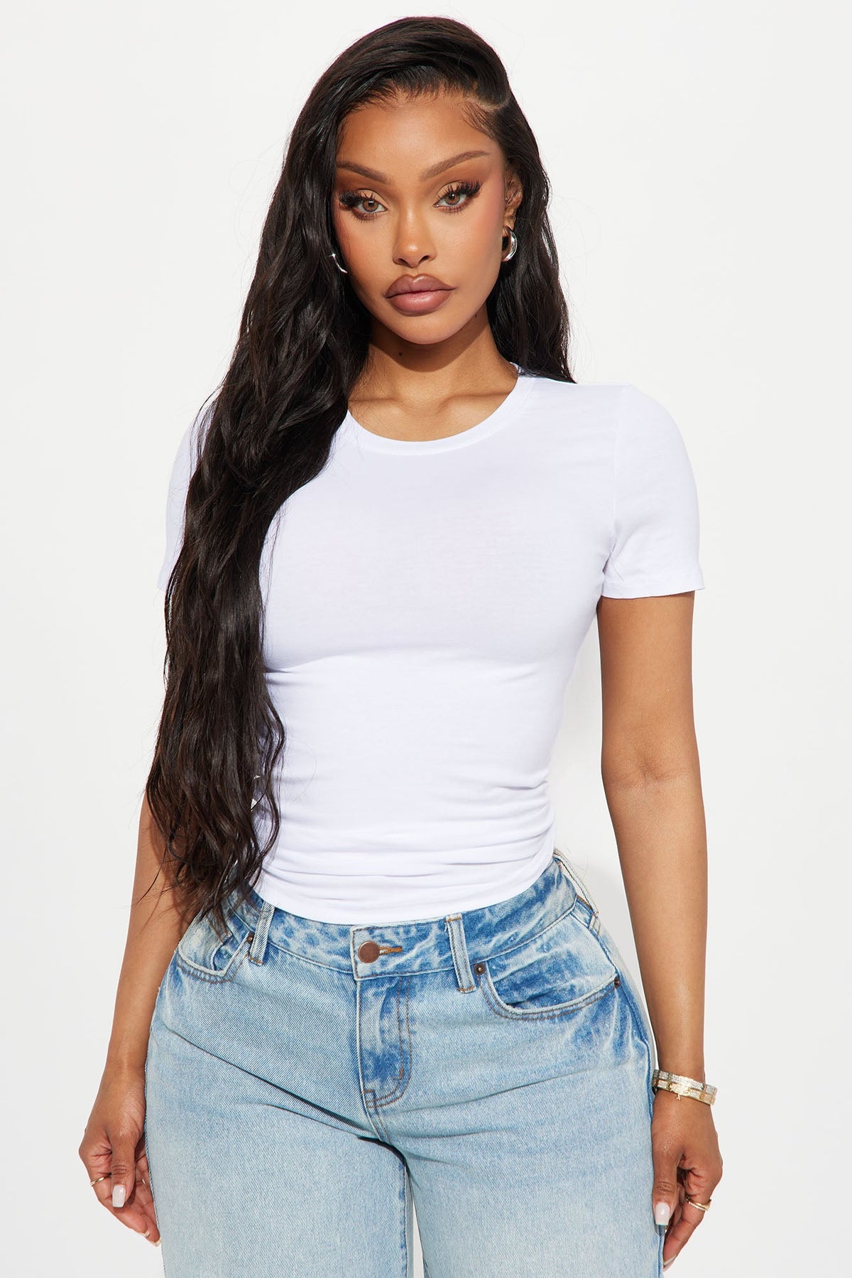 My Everyday Crew Neck Tee - White.