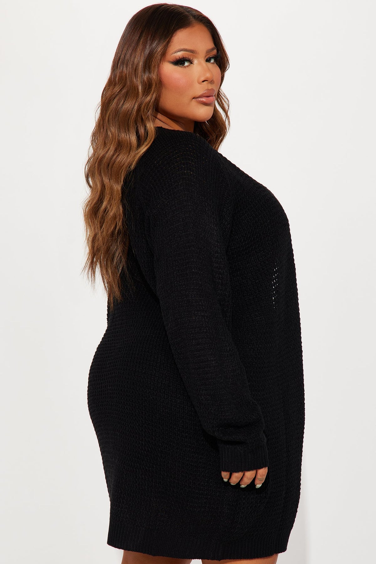 Stayin' Close By Cardigan - Black.
