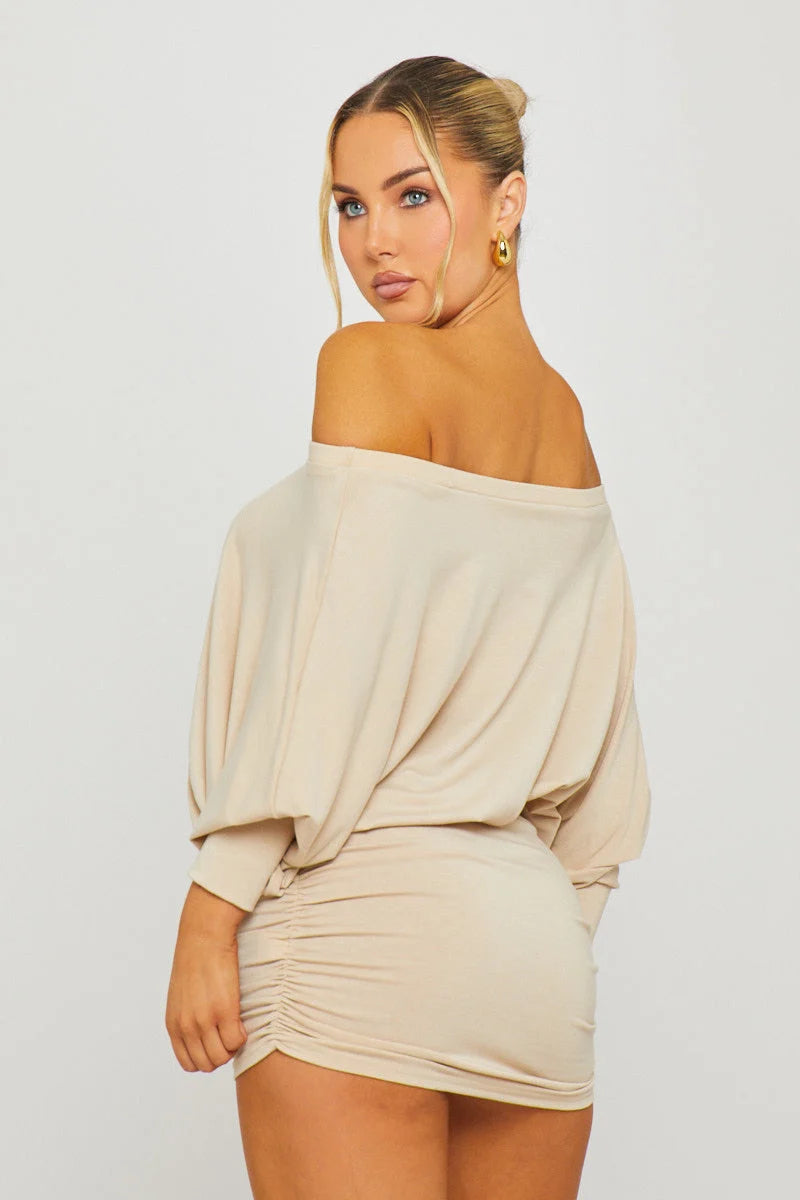Élise Off-Shoulder Mini Dress