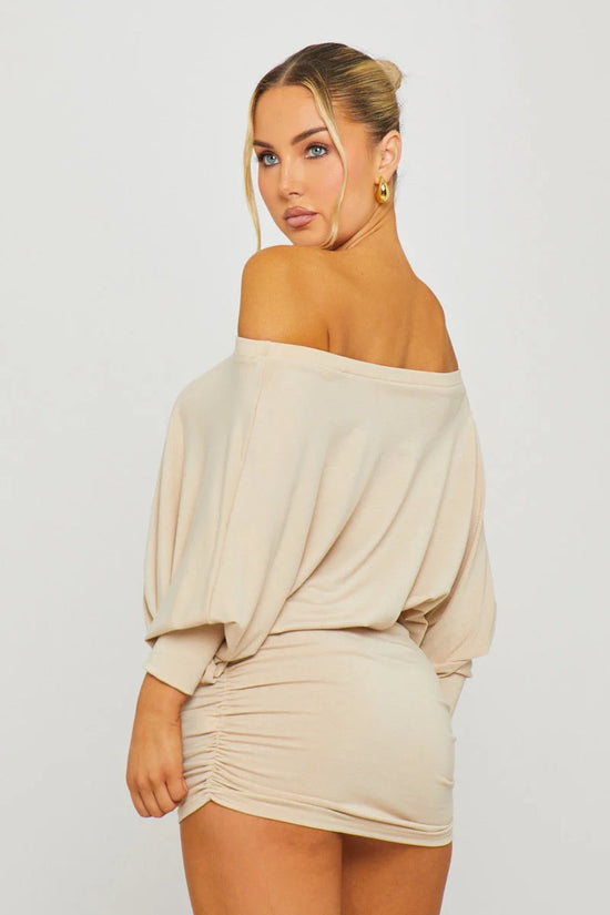Élise Off-Shoulder Mini Dress