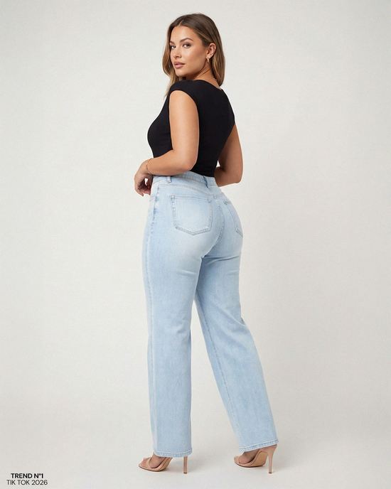 BBL Magic Shyana jeans with a mid-rise fit