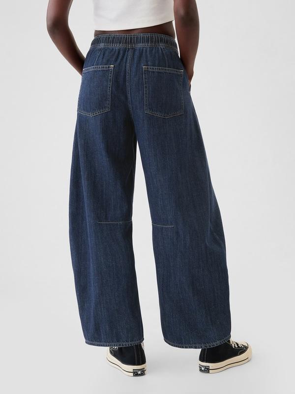 Women's Mid Rise Easy Horseshoe Jeans