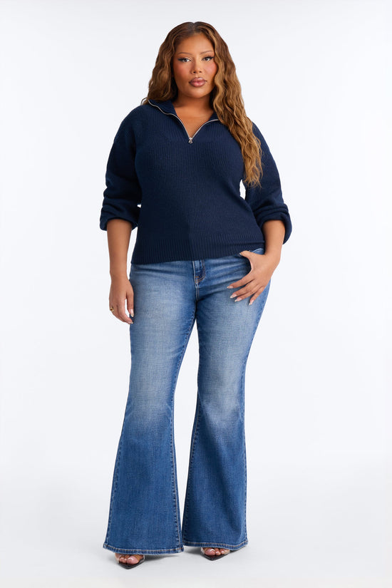 Tell Me About It Sweater - Navy.