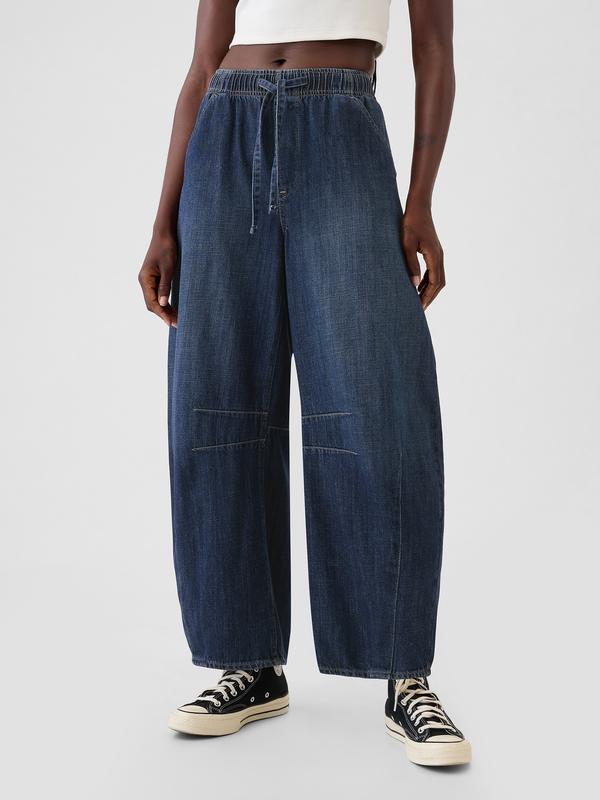 Women's Mid Rise Easy Horseshoe Jeans